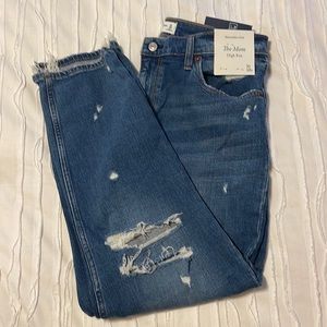 Abercrombie mom jeans